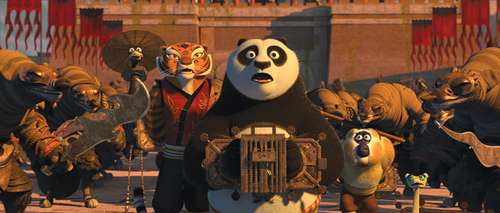 Kung Fu Panda 2 - Grue, Tigress, Po, Singe et Vipère / David Cross, Angelina Jolie, Jack Black, Jackie Chan & Lucy Liu