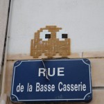 Nantes . Pixels & Streetart 28.03.2012 - 07 - Ghost . PacMan