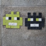 Nantes . Pixels & Streetart 28.03.2012 - 14 - Twins Invaders